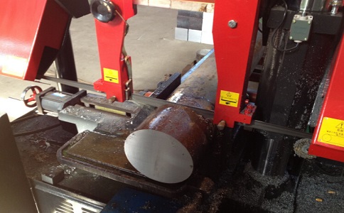 资中卧式带锯床加工时出现明显振荡如何排查？