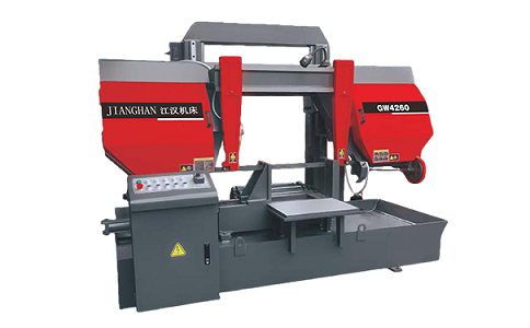 资中龙门带锯床运行中途停止切割产生的原因是什么？